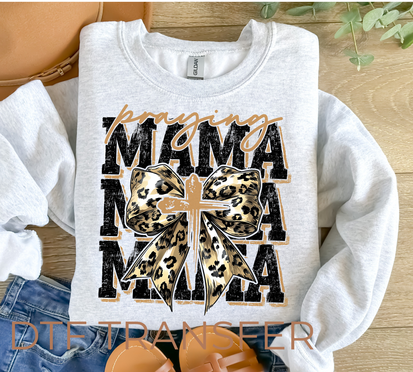 Praying Mama DTF Transfer