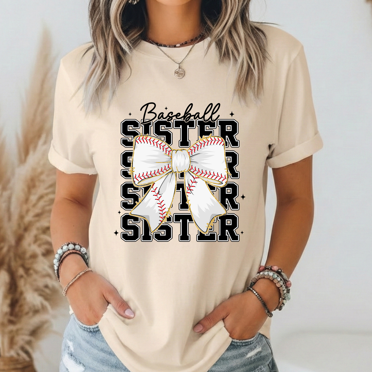 Baseball Sister Custom DTF Transfer