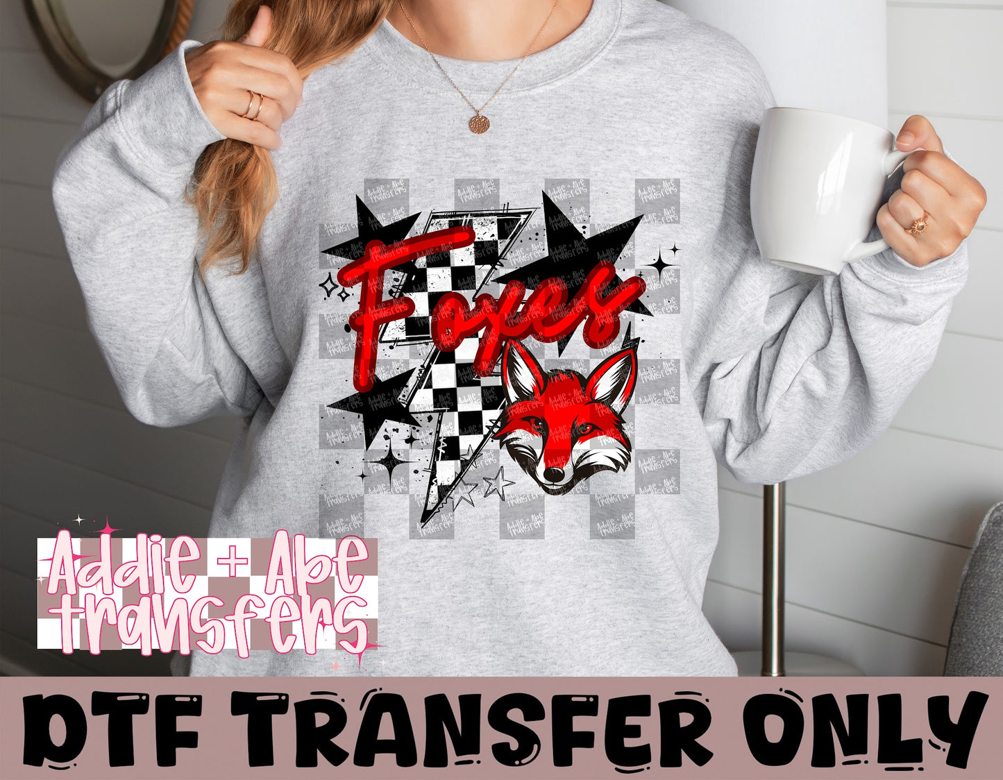 Foxes DTF Transfer