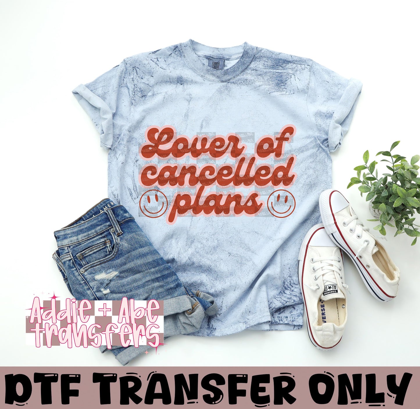 Lover of Cancelled plans DTF Transfer