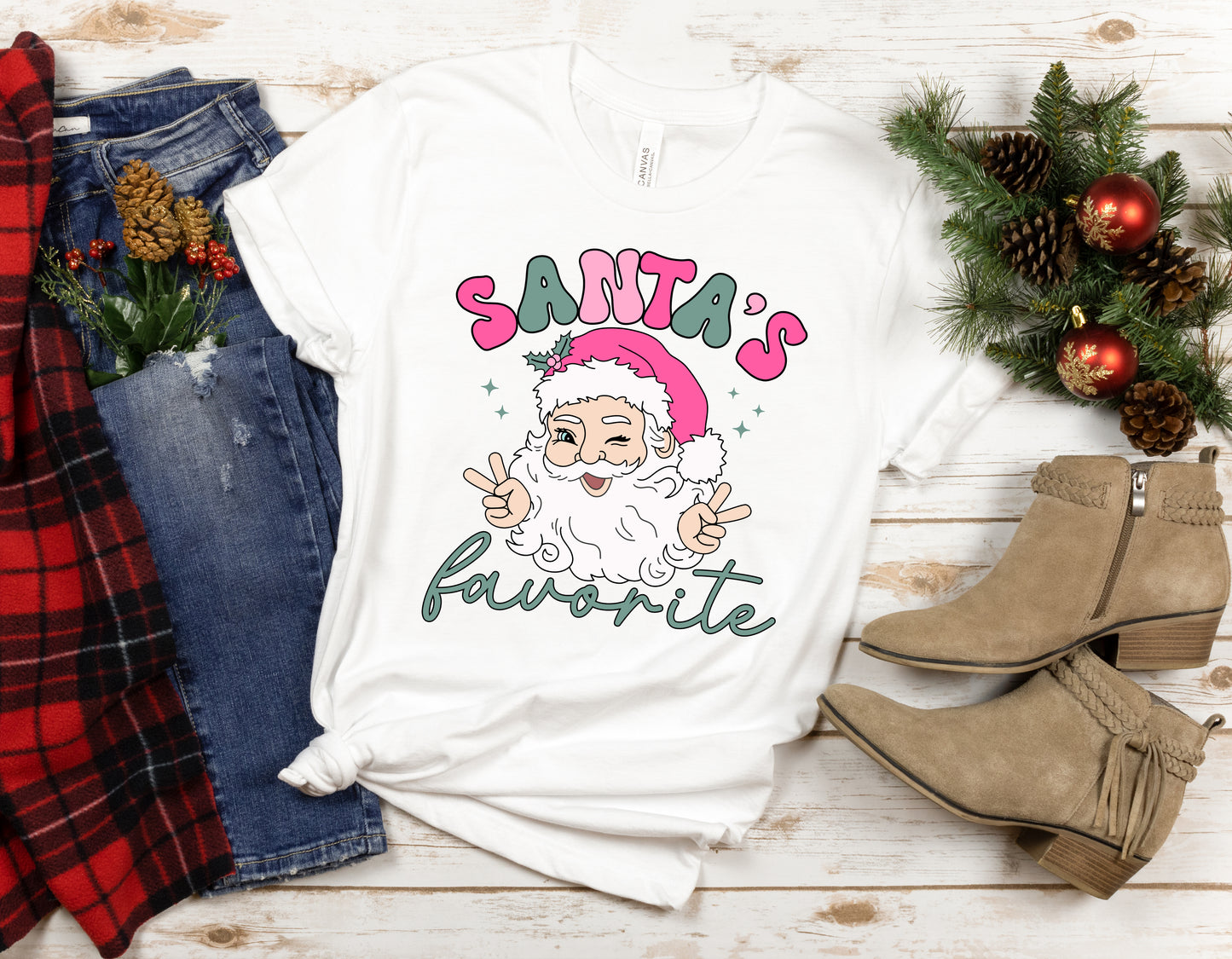 Santas Favorite DTF Transfer