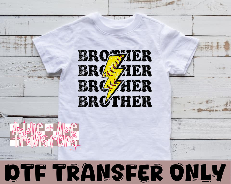Softball Brother DTF Transfer