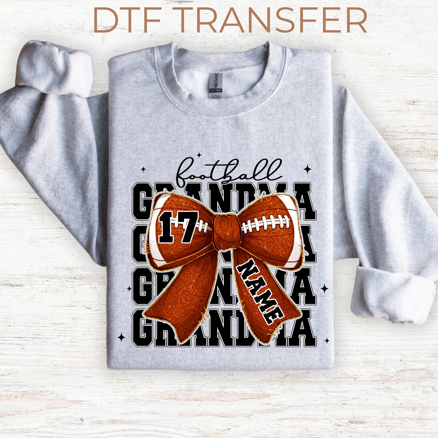Football Grandma DTF Transfer
