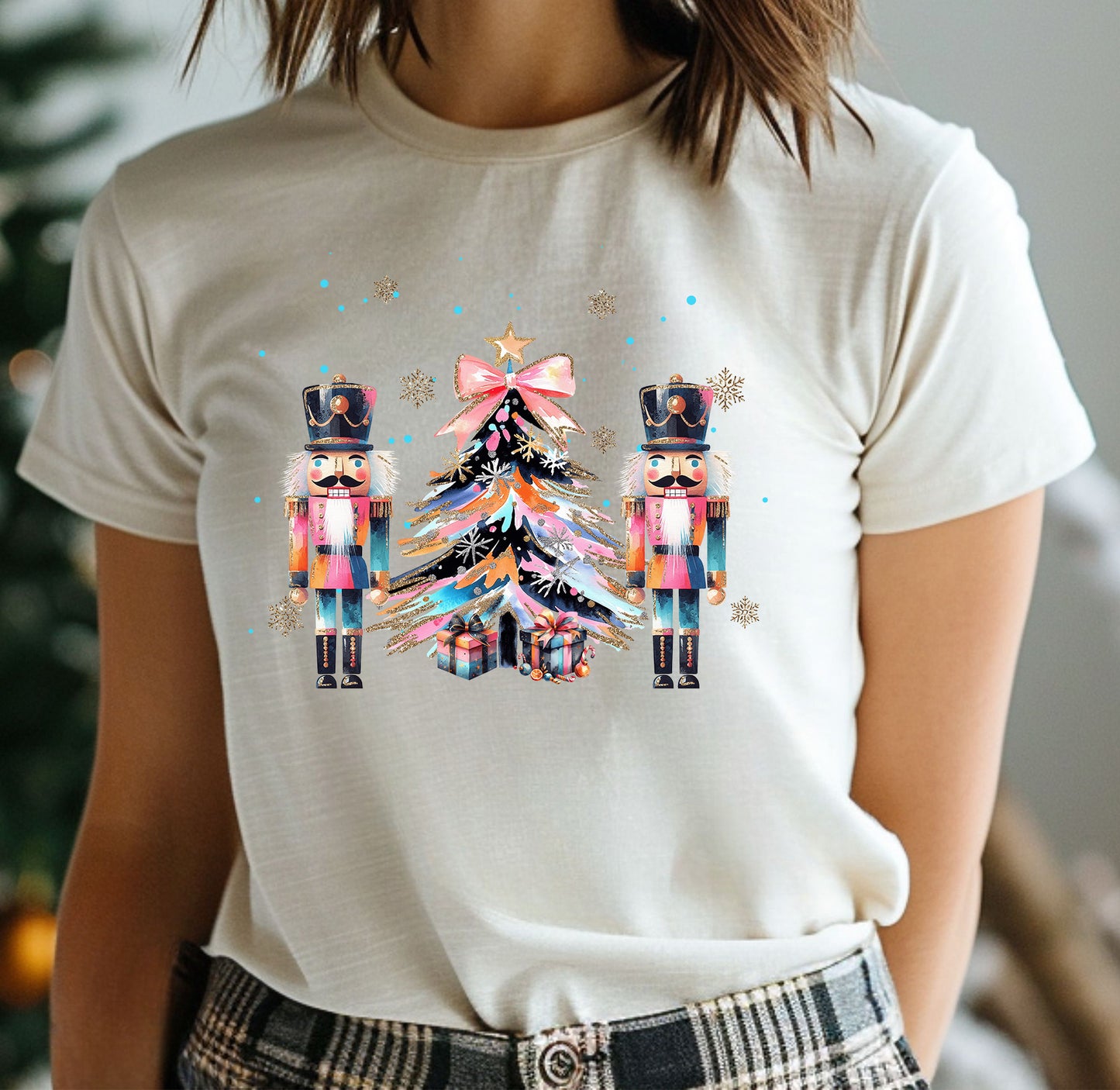 Nutcracker Watercolor DTF Transfer