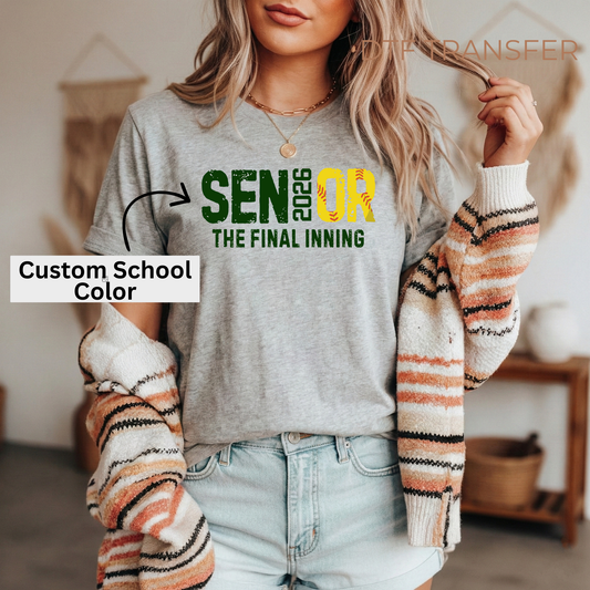 Senior Softball DTF Transfer