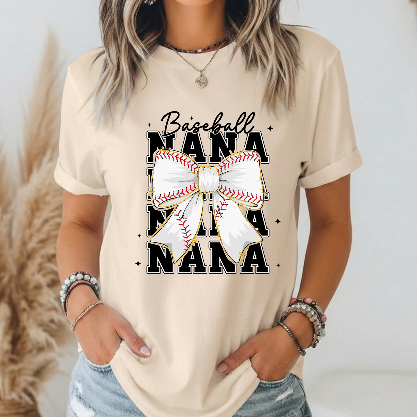 Baseball Nana Custom DTF Transfer