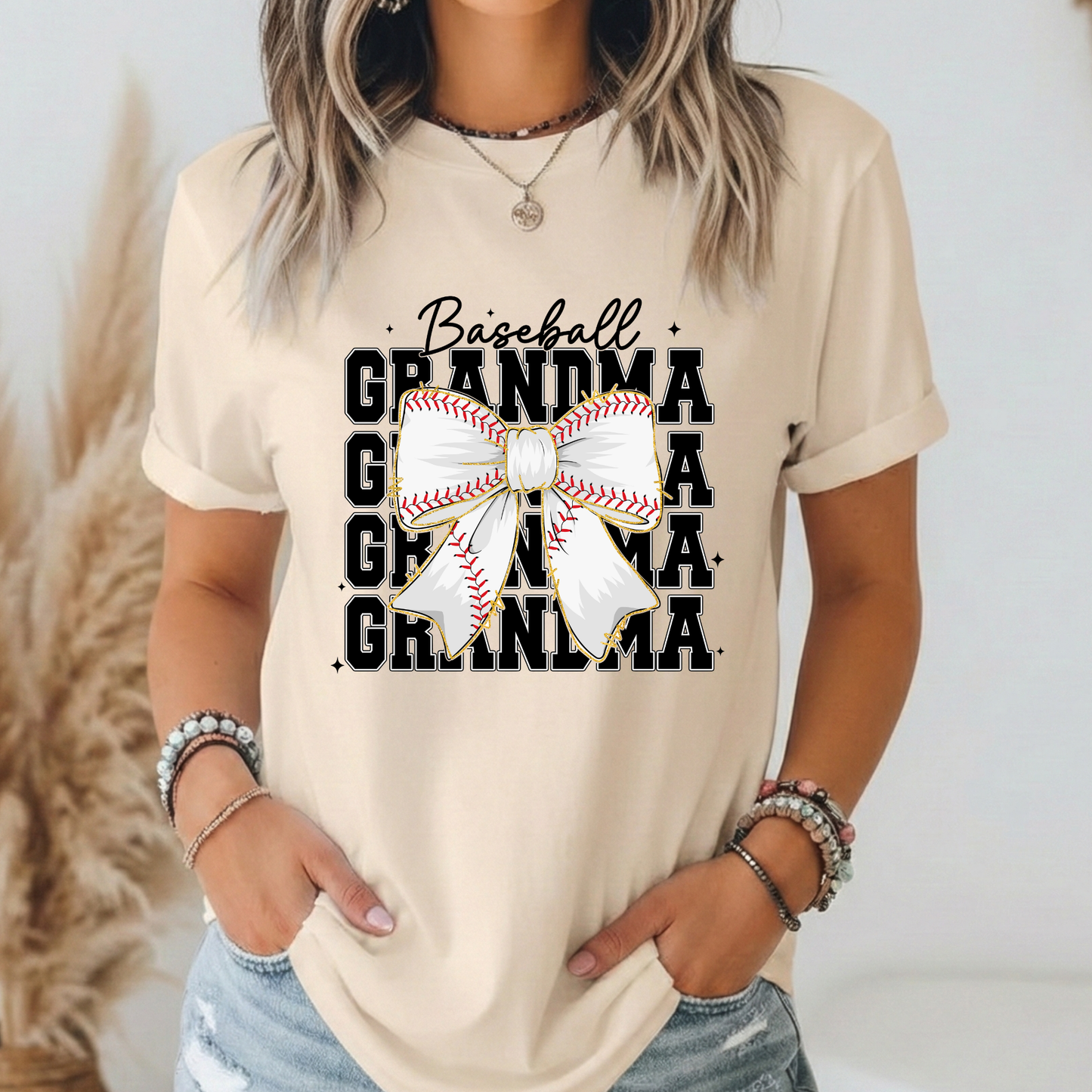 Baseball Grandma Custom DTF Transfer