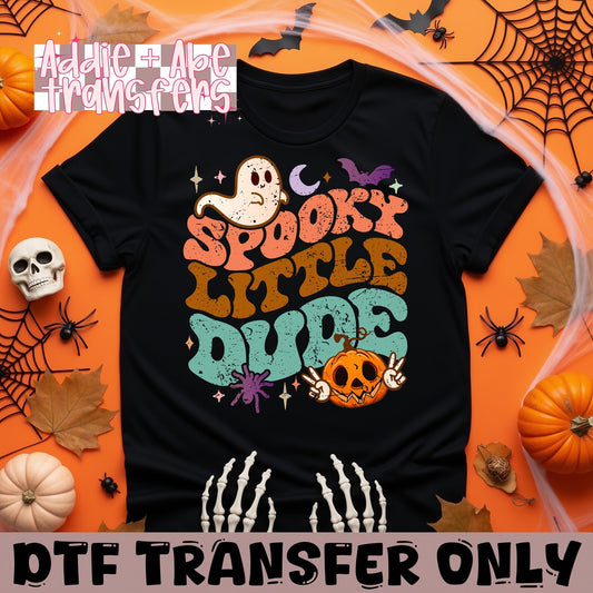 Spooky Little Dude DTF Transfer