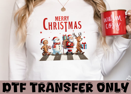 Merry Christmas DTF Transfer