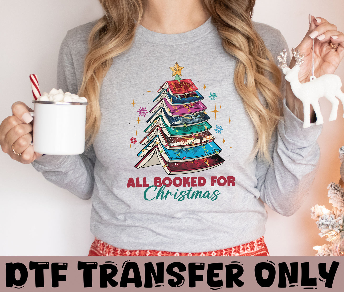 All Booked up DTF Transfer