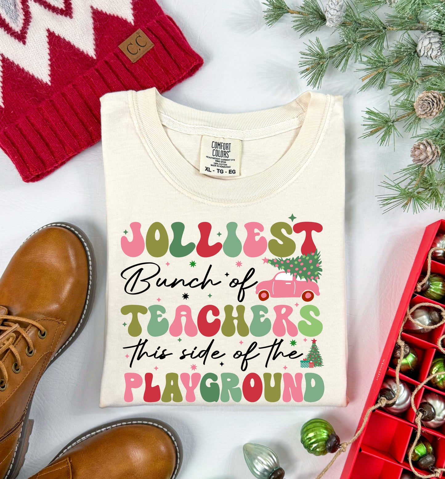 Jolliest Bunch of Teachers DTF Transfer