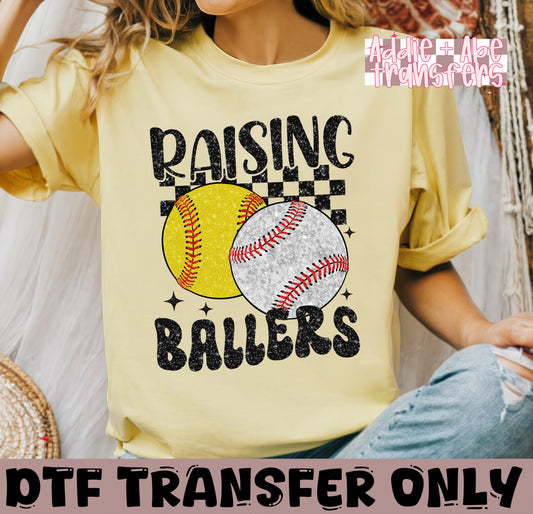 Raising Ballers DTF Transfer