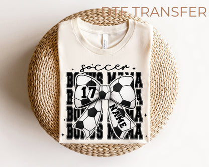 Soccer Bonus Mom DTF Transfer