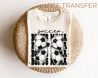 Soccer Bonus Mom DTF Transfer