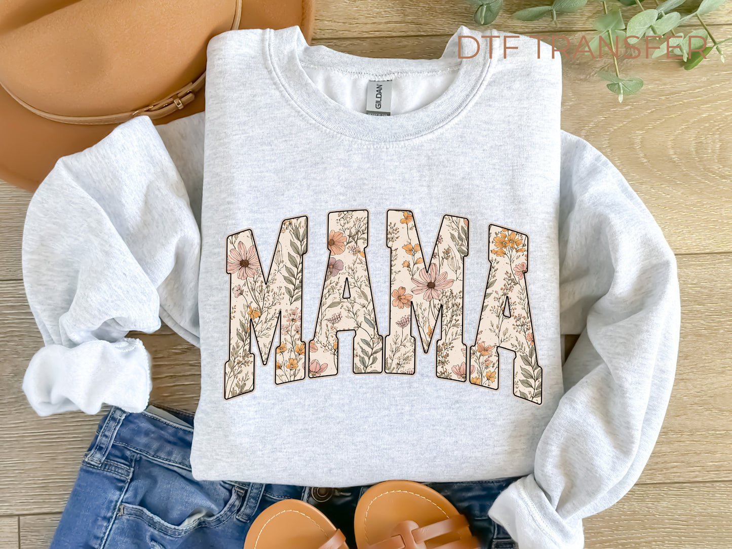 Mama Floral DTF Transfer