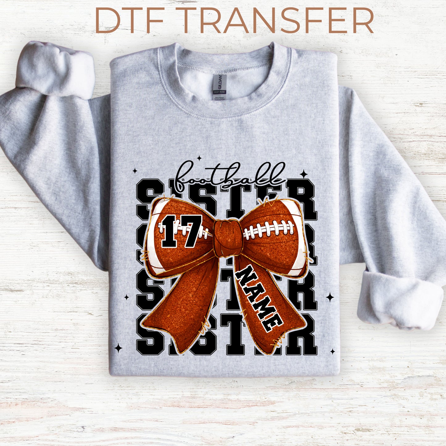 Football Sister DTF Transfer