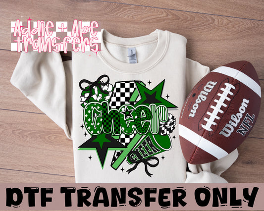 Green Cheer DTF Transfer