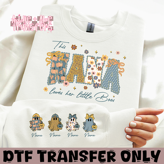 This Nana Loves her Boos DTF Transfer