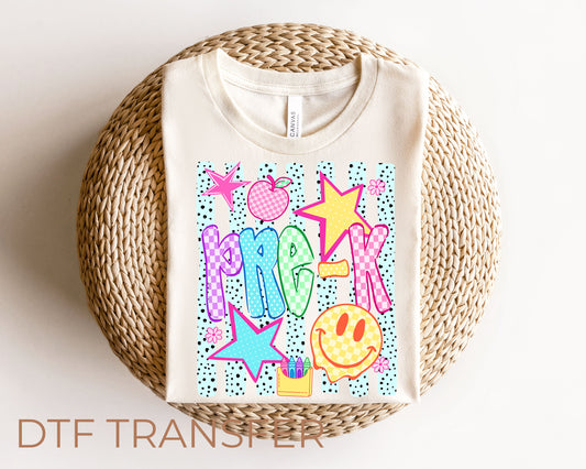 Pre-K DTF Transfer