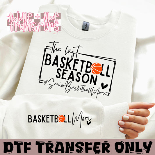 Senior Basketball Mom DTF Transfer
