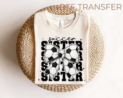 Soccer Sister DTF Transfer