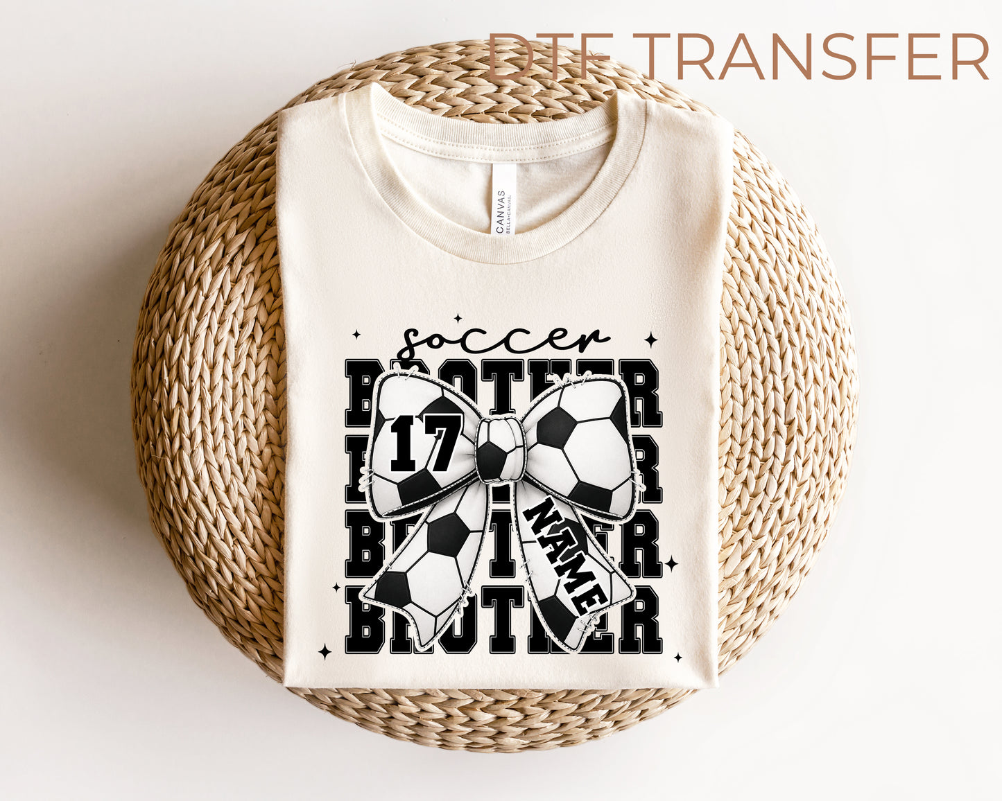 Soccer Brother DTF Transfer
