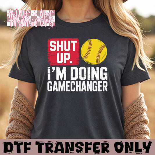 I'm doing gamechanger DTF Transfer