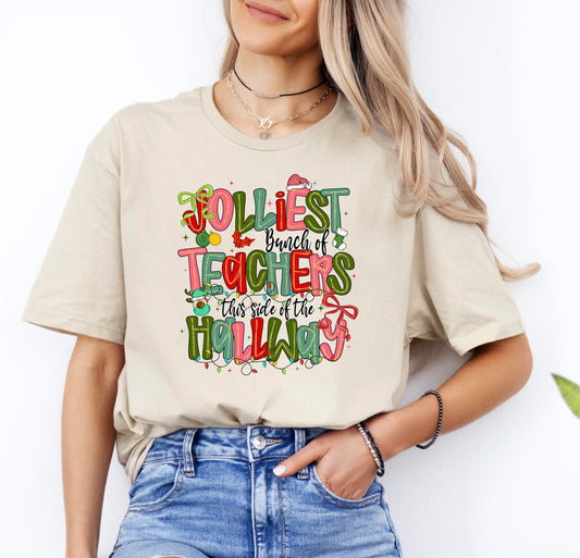 Jolliest Bunch of Teachers DTF Transfer