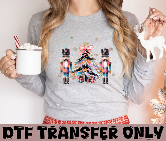 Nutcracker Watercolor DTF Transfer