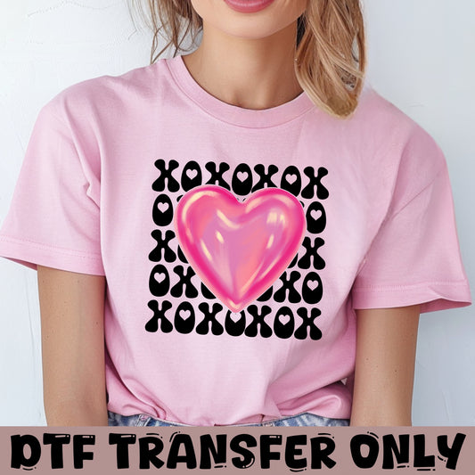 XOXO Valentine's Day DTF Transfer